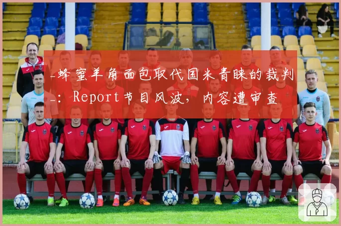 _蜂蜜羊角面包取代国米青睐的裁判_：Report节目风波，内容遭审查