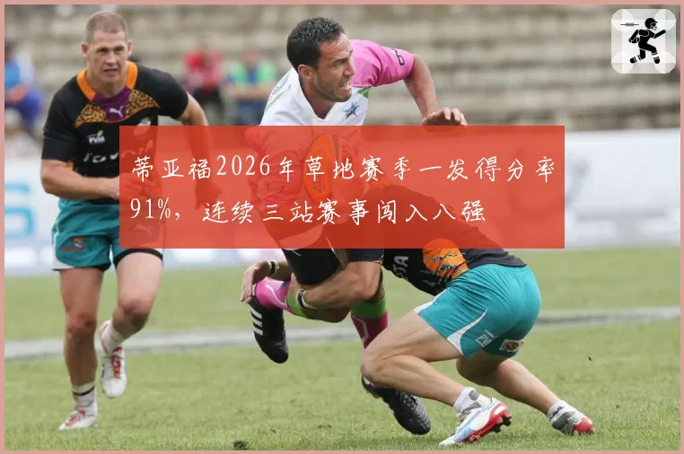 蒂亚福2026年草地赛季一发得分率91%，连续三站赛事闯入八强